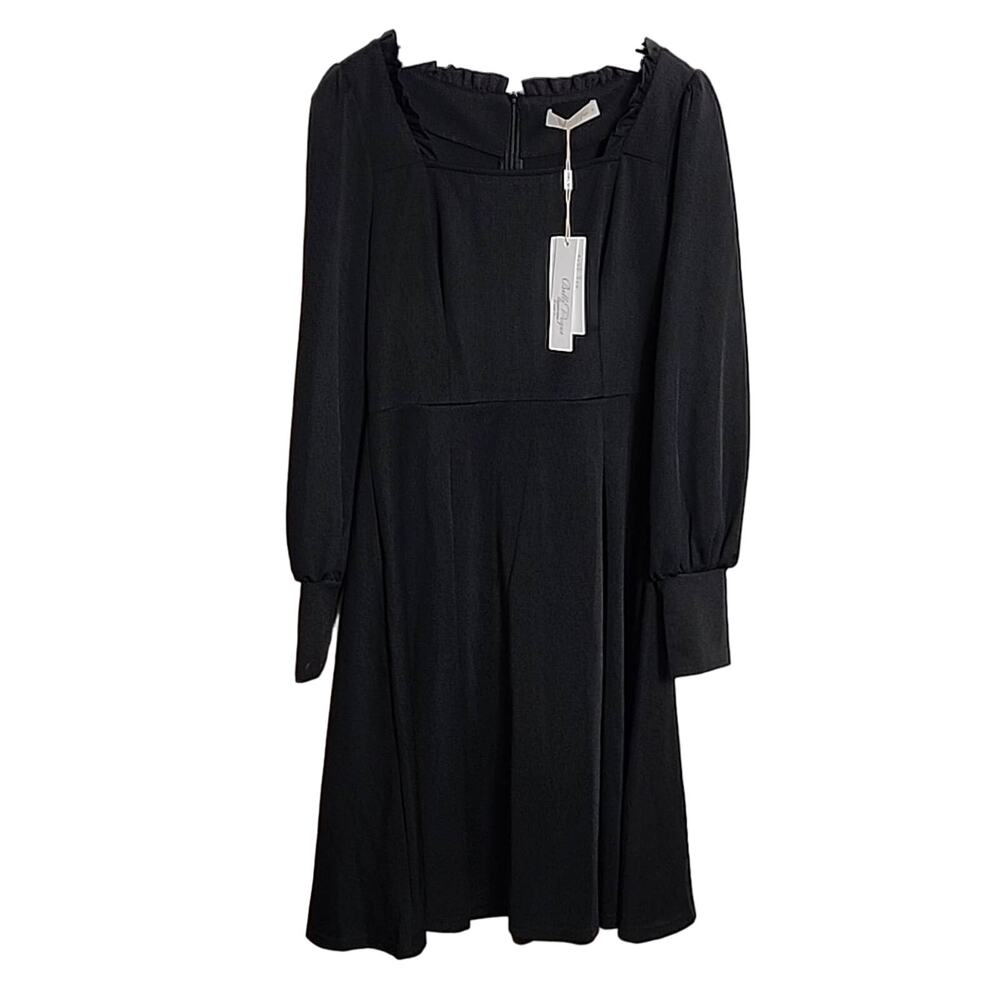 Belle Pogue Black Dress. Medium, NWT